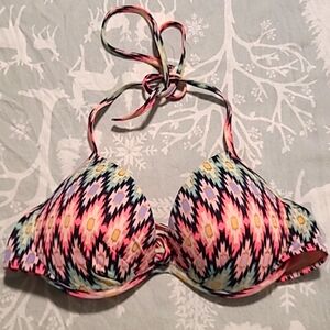 Victoria Secret The Fabulous padded push-up swim top 34C